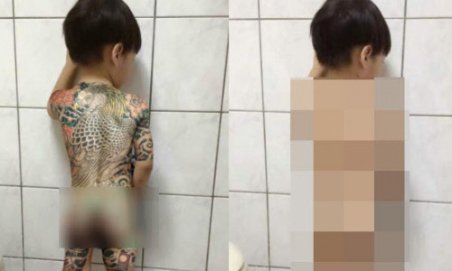 Cậu bé xăm đầy mình chỉ là sản phẩm Photoshop.