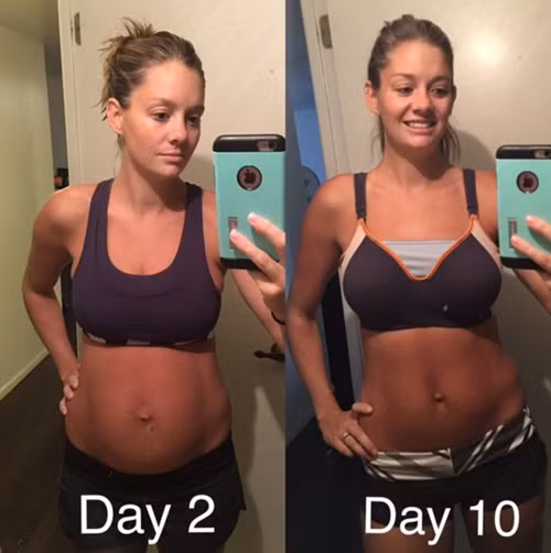 Không ai tin đây là vòng 2 của mẹ sau sinh 10 ngày - Hình 2 Khong ai tin day la vong 2 cua me sau sinh 10 ngay-Hinh-2