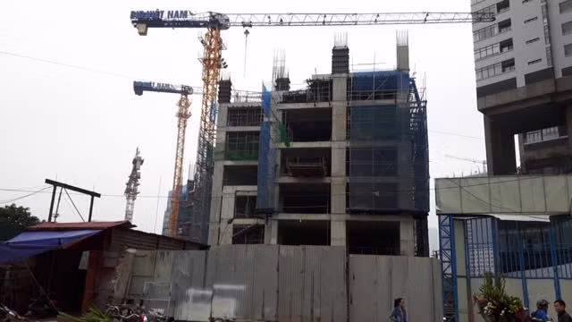 Dự án Garden Hill xây dựng không phép.