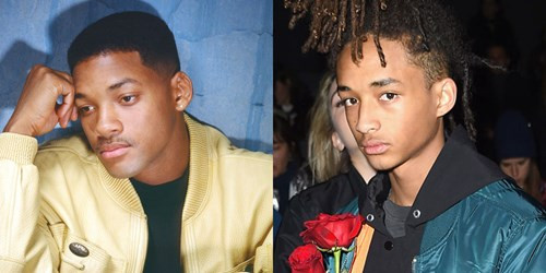 Will Smith và con trai anh, Jaden Smith không chỉ giống nhau về hình dáng mà còn cả sự nổi tiếng. Jaden sớm bén duyên điện ảnh với nhiều bộ phim đình đám như The Karate Kid, After Earth, The Pursuit of Happyness,...