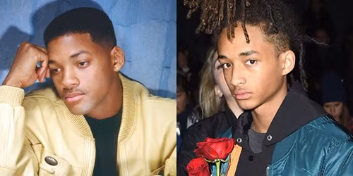Will Smith và con trai anh, Jaden Smith không chỉ giống nhau về hình dáng mà còn cả sự nổi tiếng. Jaden sớm bén duyên điện ảnh với nhiều bộ phim đình đám như The Karate Kid, After Earth, The Pursuit of Happyness,...