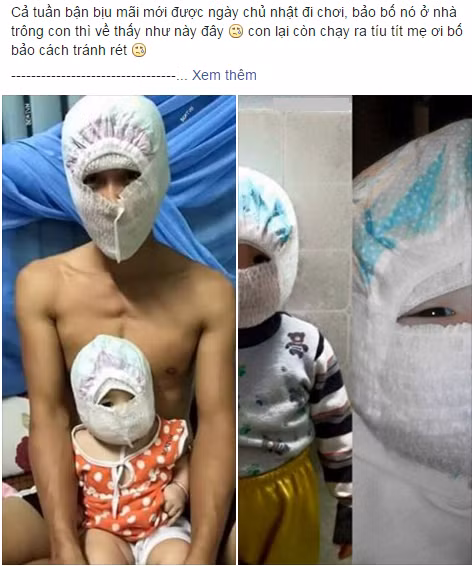 Cuoi vo bung voi cach tranh ret cua bo con 