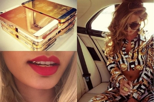 Mọi thứ đều có thể dát vàng.