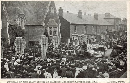 Đám tang Mary Money năm 1905. (Ảnh: Downer Photo)