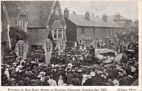 Đám tang Mary Money năm 1905. (Ảnh: Downer Photo)