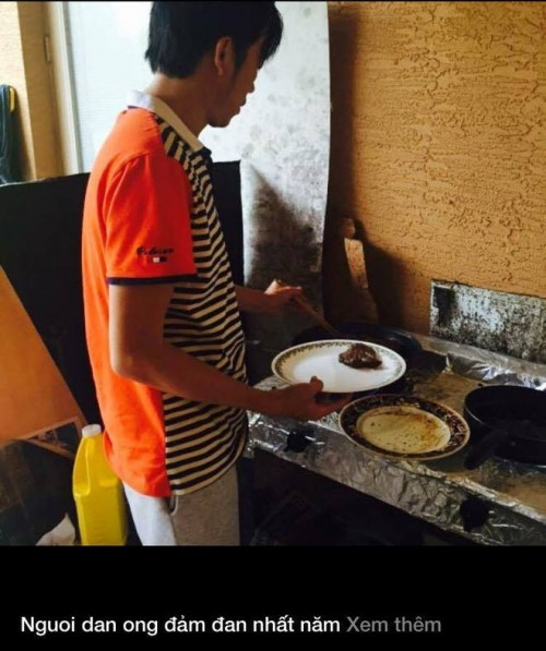 Không ít lần Thành Vinh đăng ảnh Hoài Linh lên trang cá nhân.