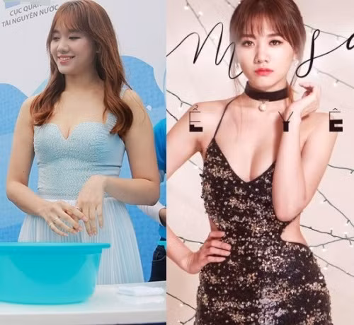 Cô tiết lộ thêm rằng mình giảm cân bằng cách uống nước ép hoa quả.