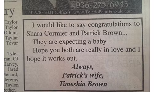 Chuyen hy huu Chong ngoai tinh vo dang bao chuc mung