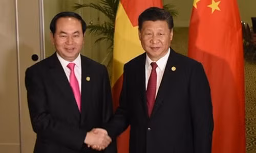 Chu tich nuoc gap Tong thong My Nga Chu tich Trung Quoc tai Peru