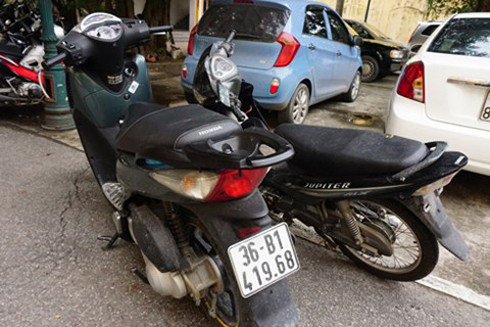 Bat ngo voi thu doan tinh vi cua ke trom xe may