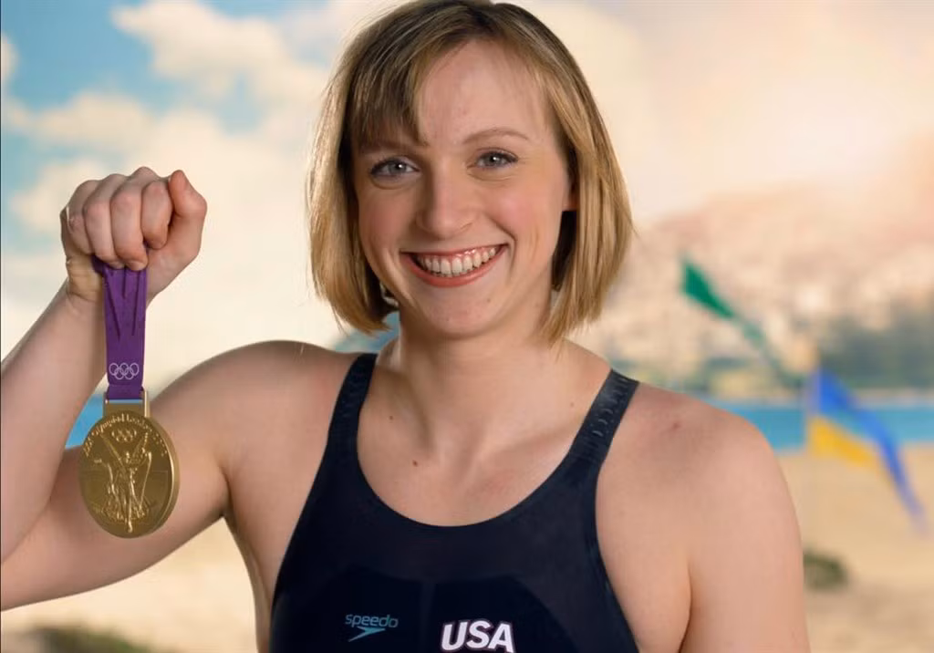 5. Katie Ledecky là thần đồng bơi lội của Mỹ. Tại Olympic Rio 2016 vừa qua, Katie dành được tấm huy chương vàng danh giá, nâng tổng số huy chương ở các giải đấu tầm cỡ lên 15 chiếc. Tới nay, cô đã xác lập 10 kỷ lục thế giới ở nhiều nội dung bơi lội. Trong năm 2016, Ledecky trở thành người trẻ nhất xuất hiện trong tạp chí Time 100. Ảnh: Top Run Review.