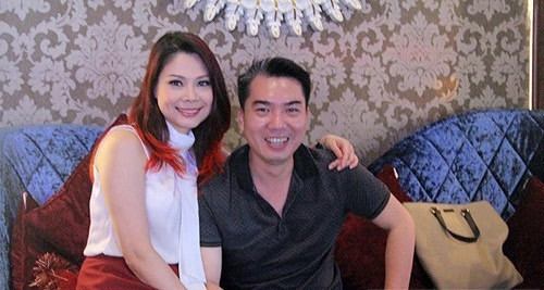 Thanh Thảo và bạn trai đại gia Trọng Đại.