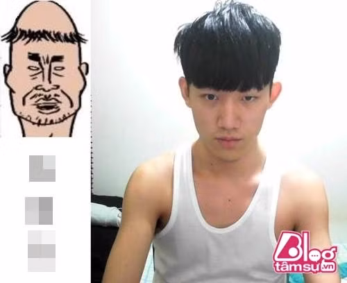 Mới đây, một anh chàng người Hàn Quốc đã khiến dân mạng phát sốt khi bất ngờ đăng tải một kiểu tóc kỳ lạ xòe mái nhưng chỏm lại cạo trọc. Nhiều người cho rằng nó rất giống hình ảnh một "vương miện" độc lạ. Bên cạnh đó, anh chàng này còn không ngần ngại khoe trọn bộ lông mày đã bị cạo đi một nửa cho phù hợp hơn với kiểu tóc này.