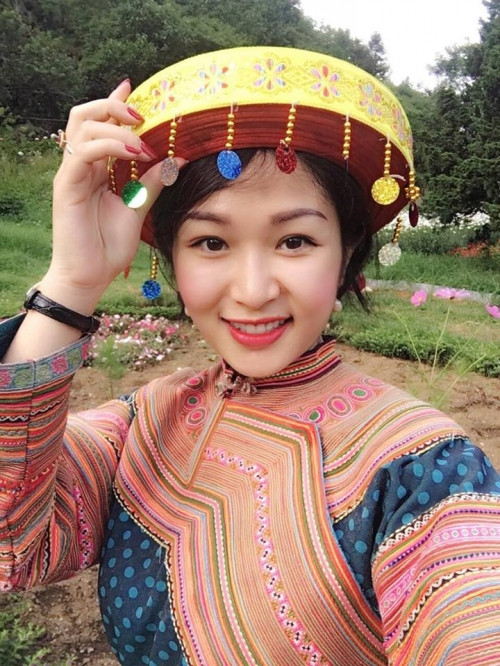 Chia sẻ những bức ảnh hóa thân mới đây của chị, Dương Quỳnh Tâm cho biết bức ảnh được chị chụp tại Sapa (Lào Cai).