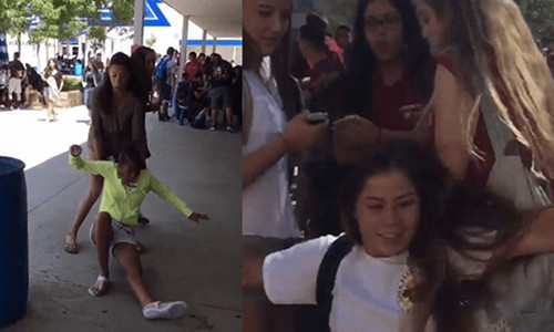 Trào lưu mới TrustFallChallenge được hàng trăm học sinh, sinh viên Mỹ thử nghiệm ở trường học.