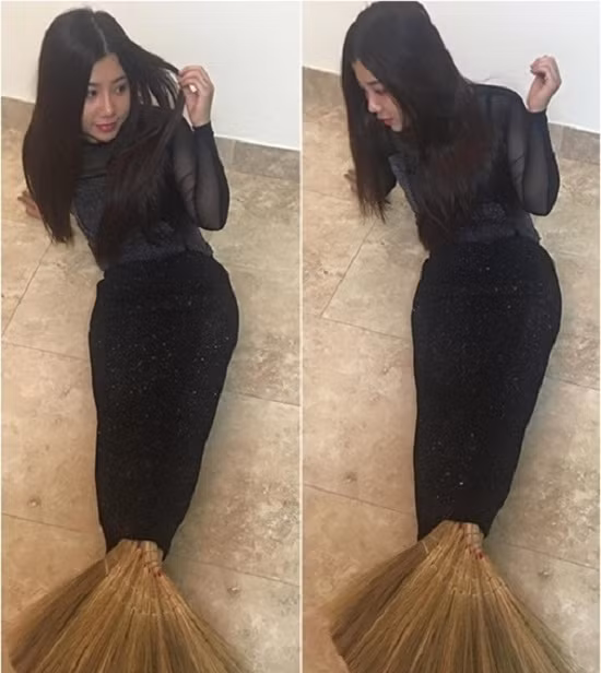 Thời gian qua, trào lưu hóa thân thành nàng tiên cá trở nên rất phổ biến. Tuy nhiên, với việc hóa thân thành nàng tiên cá mắc cạn của Phượng Vũ lại khiến cho người hâm mộ được phen cười nghiêng ngả.