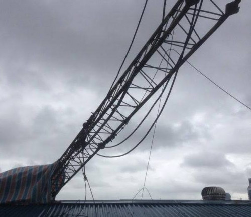 Cây cột khá dài.