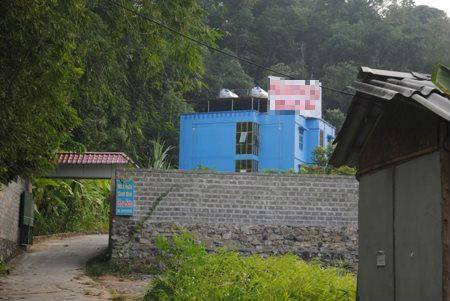 Nhà nghỉ H.S được mệnh danh là thiên đường nơi phố núi.