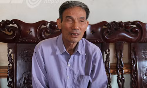 Cựu binh Phùng Xuân Nghị.