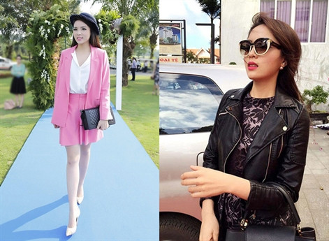 So với Huyền My, hoa hậu Kỳ Duyên cũng thường xuyên khoe hàng hiệu. Số sự kiện của cô tham gia khá ít so với Huyền My.