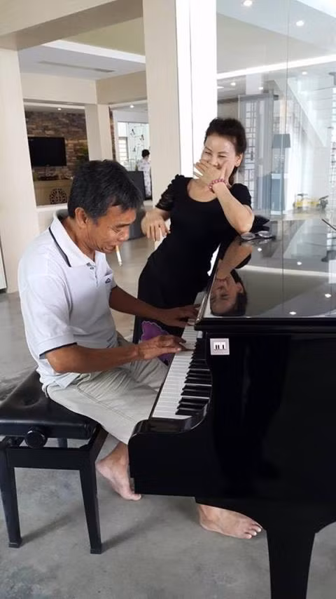 Những hình ảnh bình yên của người thân Hồ Ngọc Hà.