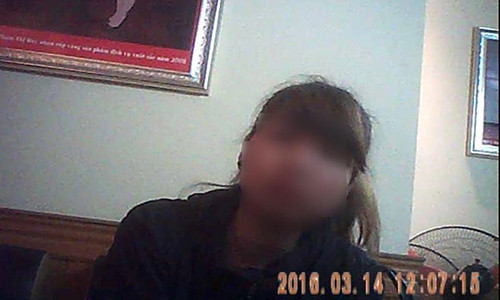 Nhân viên tự giới thiệu tên Hoa, làm việc tại cơ sở Ngọc Thái.