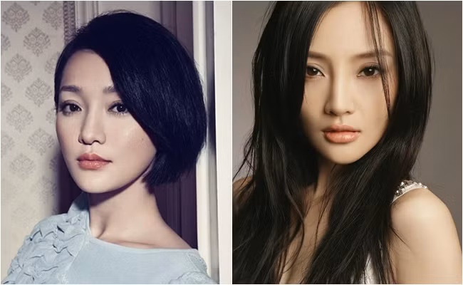 (Châu Tấn - trái, Lý Tiểu Lộ - phải)