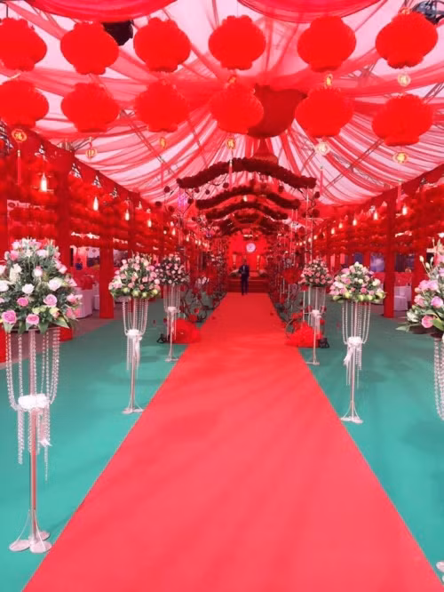 Không ít dân mạng sau khi xem xong những hình ảnh trên đã phải trầm trồ, họ chưa bao giờ thấy đám cưới nào xa hoa như thế. Nhiều người còn thốt lên “hẳn đây là đám cưới giàu nhất Việt Nam và gia đình tổ chức đám cưới phải là một gia đình vô cùng giàu có.