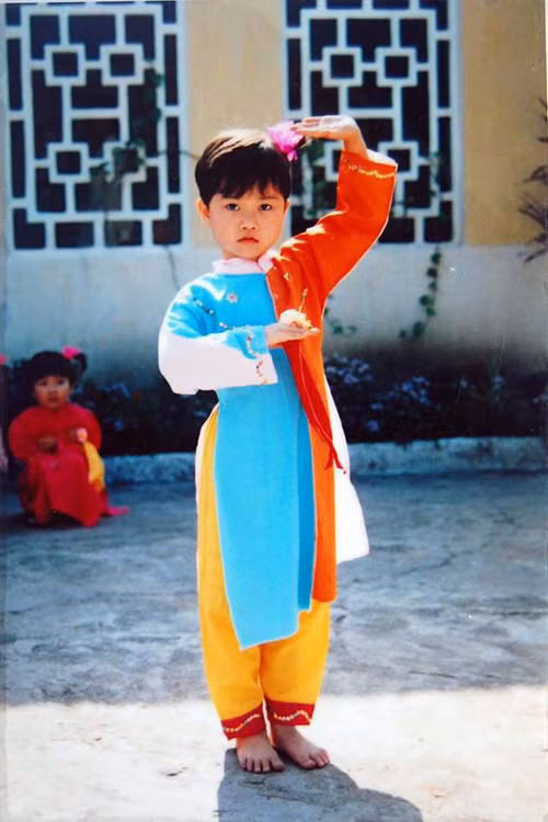 Lê Thiện Hiếu hồi nhỏ.