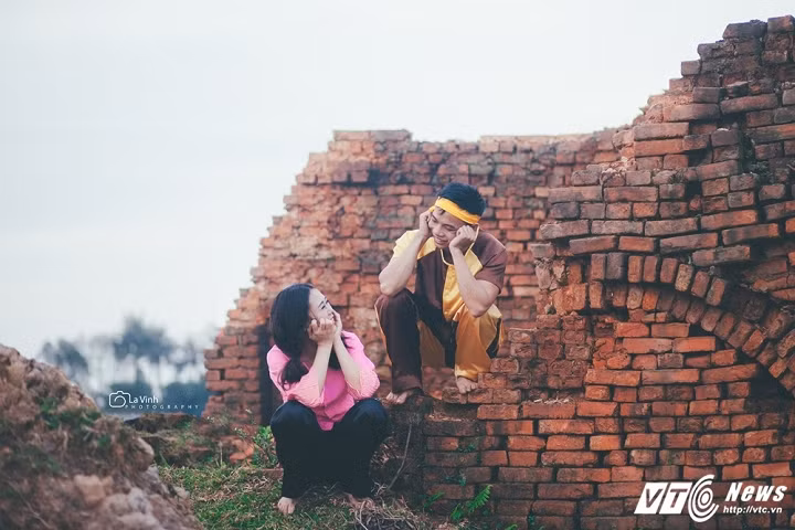 Huân và Thảo muốn tái hiện lại chuyện tình lãng mạn trong tác phẩm của nhà văn Nam Cao.