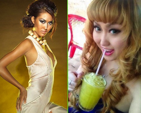 Phi Thanh Vân là một trong những người đẹp tự tin và dám thẳng thắn việc "dao kéo" nhiều lần. Nhan sắc của nữ diễn viên Cô gái xấu xí biến đổi từ làn da nâu sang trắng, bờ môi đầy đặn hơn, vòng một gợi cảm hơn.