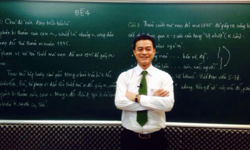 Tiến sĩ, thầy giáo Phạm Hữu Cường.