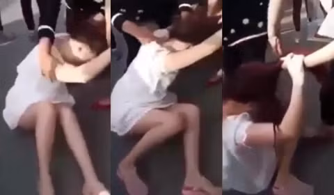 Osin xinh dep bi ba chu danh ghen xe vay o Bac Giang?-Hinh-2