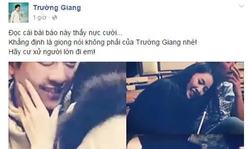 Trường Giang 'bóc mẽ' sự thật chuyện bị tố bắt cá hai tay.