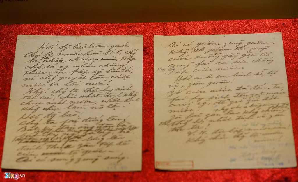 Bản thảo “Lời kêu gọi toàn quốc kháng chiến” do Hồ Chí Minh soạn thảo, là lời phát động cuộc kháng chiến chống Pháp vào cuối năm 1946. Lời kêu gọi này được phát ra vào sáng ngày 20/12/1946.