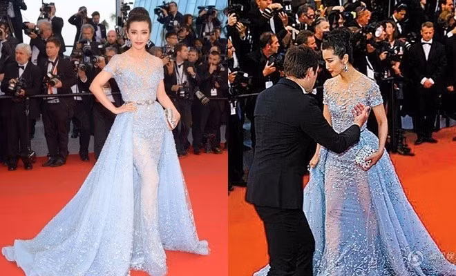 Ngày 16/5, Lý Băng Băng dự buổi chiếu phim The Sea of Trees ở Liên hoan phim Cannes. Đẹp lộng lẫy trong sự kiện nhưng cô đi quá chậm, làm ảnh hưởng đến các nghệ sĩ khác. Nhân viên an ninh đã có mặt yêu cầu cô rời khỏi thảm đỏ. Theo tin tức, người của ban tổ chức nhắc nhở tới 7 lần cô mới chịu di chuyển. Sau sự cố này, Lý Băng Băng không trả lời câu hỏi truyền thông. Sao Hoa ngữ này tự khẳng định sẽ không có lần thứ hai tương tự.