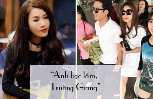 Chứng kiến cảnh Trường Giang, Nhã Phương quấn quít bên nhau mặc lời tố "bắt cá hai tay" của mình, Quế Vân tung những hình ảnh tình tứ và nói rằng Trường Giang là kẻ tệ bạc.