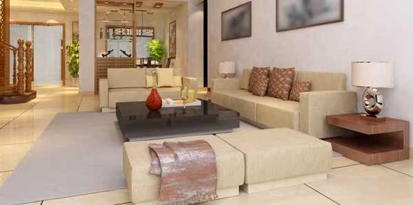 8. Sắp xếp sofa hình chữ L Với những căn hộ chung cư thông thường thì cách an toàn nhất để sắp xếp sofa đó là xếp theo hình chữ L. Đây cũng là cách tuyệt vời để định hình phong cách, tạo sự gọn thoáng và ngay ngắn cho căn hộ nhỏ.