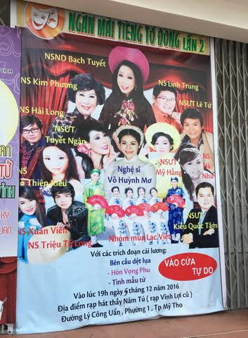 Áp phích "Ngân mãi tiếng tơ đồng" lần 2