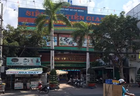 Siêu thị Tiền Giang trước đây là rạp Huỳnh Kỳ của Bạch Công tử.