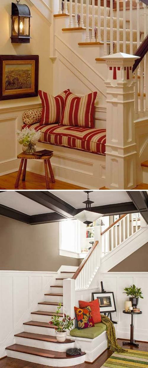 Tạo một góc đọc sách nhỏ đầy ấm cúng.