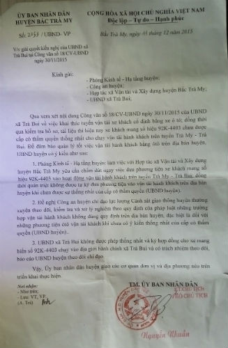 Quang Nam xuat hien Pho Chu tich huyen “to” hon Bo truong?