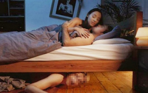 Bo chong chui gam giuong tom gon con dau ngoai tinh-Hinh-2