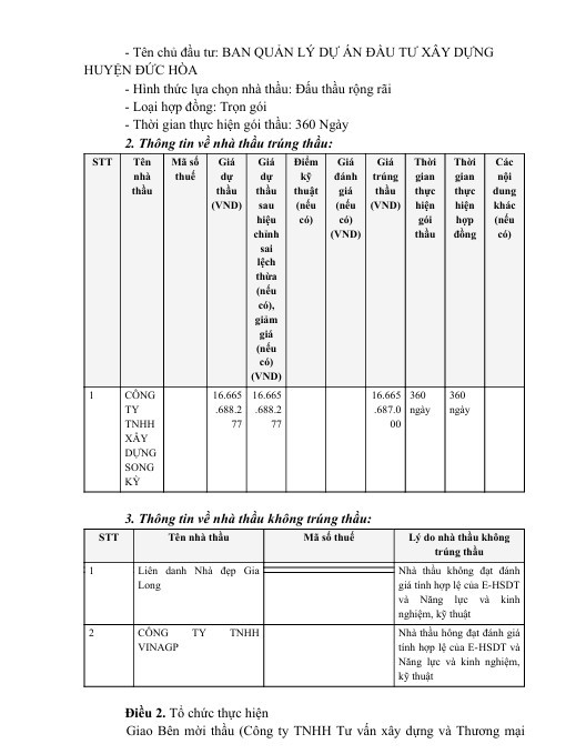 Long An: Loại 2 đối thủ, Cty Song Kỳ trúng gói xây lắp hơn 16 tỷ - Hình 2 Long An: Loai 2 doi thu, Cty Song Ky trung goi xay lap hon 16 ty-Hinh-2
