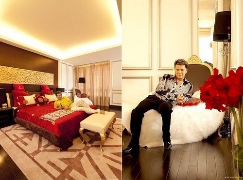 Nằm ở tầng cao nhất, penthouse của Mr Đàm có diện tích 700 m2 chưa kể sân vườn trên cao. Ảnh: FBNV.