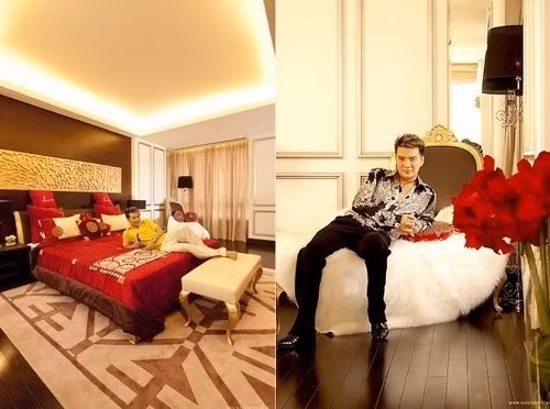 Nằm ở tầng cao nhất, penthouse của Mr Đàm có diện tích 700 m2 chưa kể sân vườn trên cao. Ảnh: FBNV.