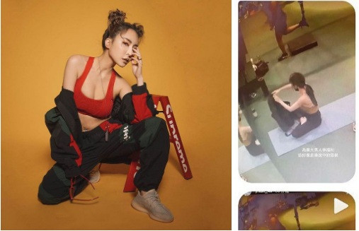 Người mẫu Đài Loan bị chụp lén tại phòng thể hình Nguoi mau Dai Loan bi chup len tai phong the hinh