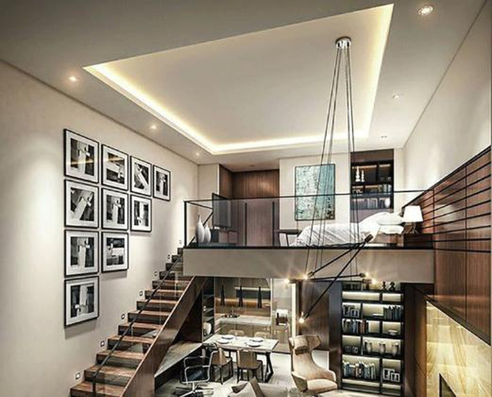 Nhà 3 gian có gác xép, trong đó 1 gian lồi bằng với phần hiên nhà, ba gian được bố trí công năng sử dụng như ba gian truyền thống, bếp và công trình phụ xây dựng. Ảnh minh họa.