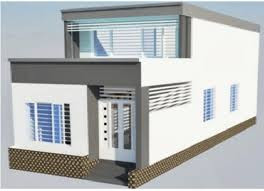 Với nhà ống có gác xép, người dân lưu trú ở gác xếp trong thời gian có bão hoặc lũ ngâm, độ cao gác xếp được tính toán phù hợp luôn cao hơn đỉnh lũ lịch sử của khu vực. Ảnh minh họa.