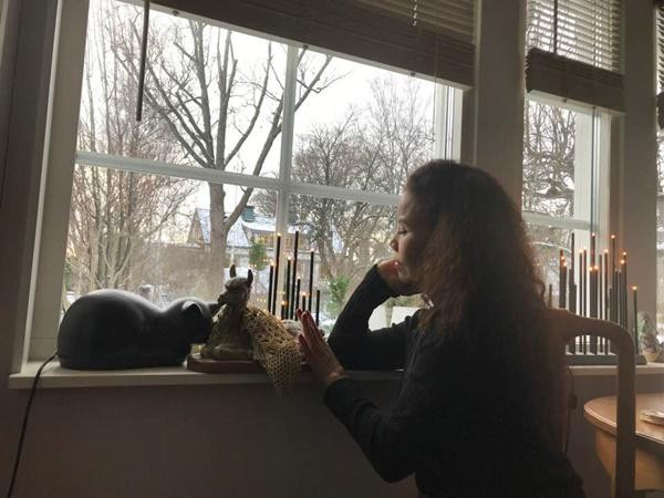 Trong nhà sử dụng tông màu ấm và chất liệu gỗ cho không gian thêm sang trọng.